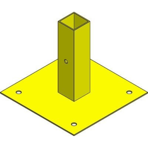 Shaver Industries Inc Shaver Industries Fixed Base & Post for RollTect„¢ Retractable Weld Screens RWS-FP1